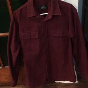 Redhead heavyweight flannel men’s button down